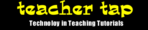 The Teacher Tap is a free, professional development resource that helps educators and librarians address common questions about the use of technology in teaching and learning by providing easy access to practical, online resources and activities.