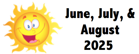 June, July and August 2025 Infotopia Newsletter