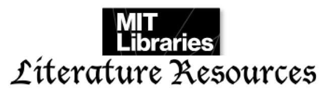 MIT Libraries Literature Resources provides information and research guides related to literature.