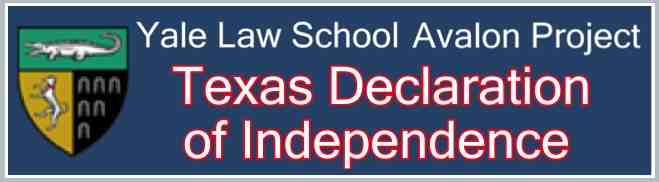 Texas Declaration of Independence